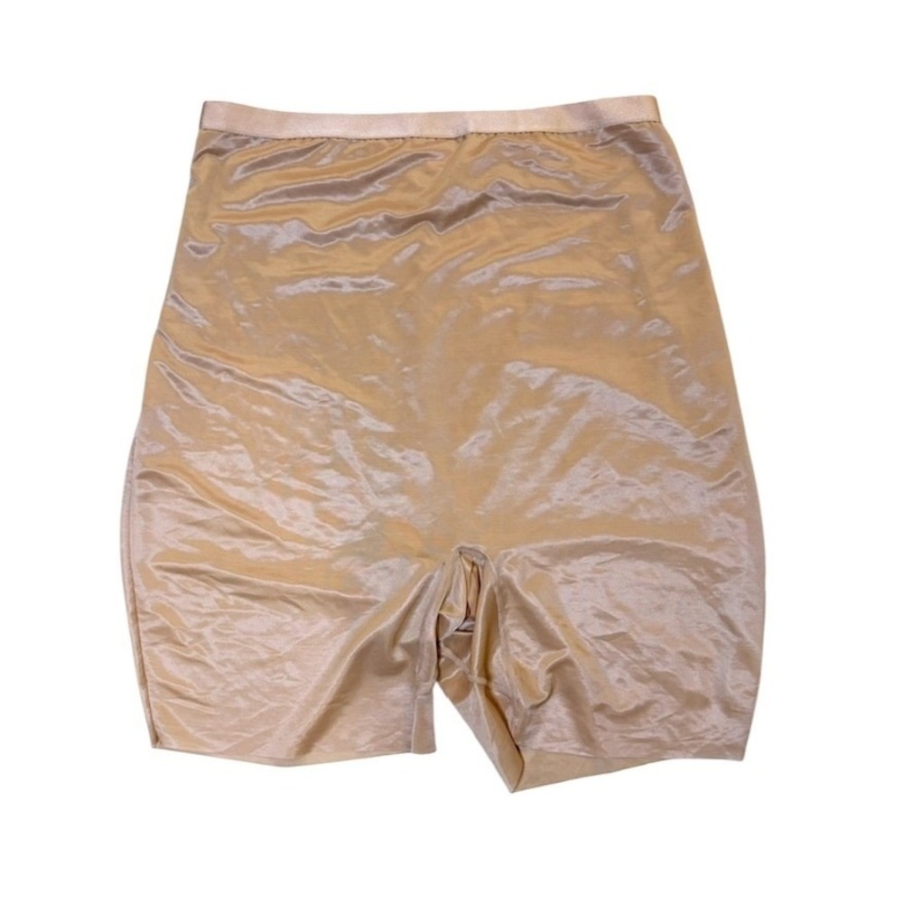 Skims High Waisted Mid Thigh Shapewear Shorts Tan Nude 3X